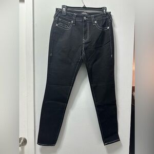 True Religion jeans. Sizes 30. Black. Skinny.